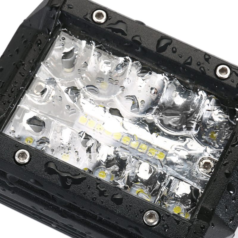 Ambother 2pcs Tri Row 4 Inča 9-32v 20 Led Radna Svjetla Bar Flood Spot Beam Offroad Suv Kamion Za Vožnju Atv Utv Brod Svjetlo Za Maglu Vodootporno