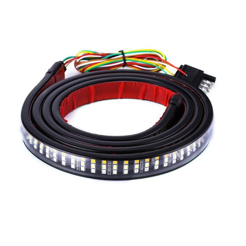 Ambother 60 Inča 2835 504 Led Trostruka Svjetla Za Vrata Prtljažnika Kamiona Vodootporna Svjetlosna Traka Žuti Žmigavac Crvena Kočnica Bijelo Svjetlo Za Vožnju Unatrag Za Kamionet