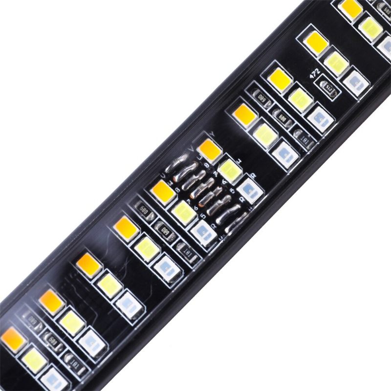 Ambother 60 Inča 2835 504 Led Trostruka Svjetla Za Vrata Prtljažnika Kamiona Vodootporna Svjetlosna Traka Žuti Žmigavac Crvena Kočnica Bijelo Svjetlo Za Vožnju Unatrag Za Kamionet