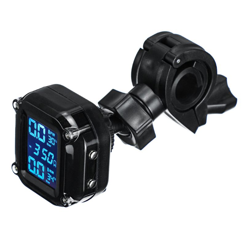 An-11 Sustav Nadzora Tlaka U Gumama Motocikla Zaštita Od Sunca Lcd Zaslon U Stvarnom Vremenu 2 Vanjski Wi Senzor Motor Tpms