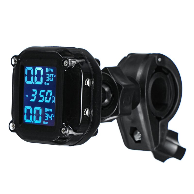 An-11 Sustav Nadzora Tlaka U Gumama Motocikla Zaštita Od Sunca Lcd Zaslon U Stvarnom Vremenu 2 Vanjski Wi Senzor Motor Tpms