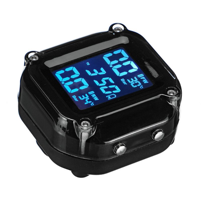 An-11 Sustav Nadzora Tlaka U Gumama Motocikla Zaštita Od Sunca Lcd Zaslon U Stvarnom Vremenu 2 Vanjski Wi Senzor Motor Tpms