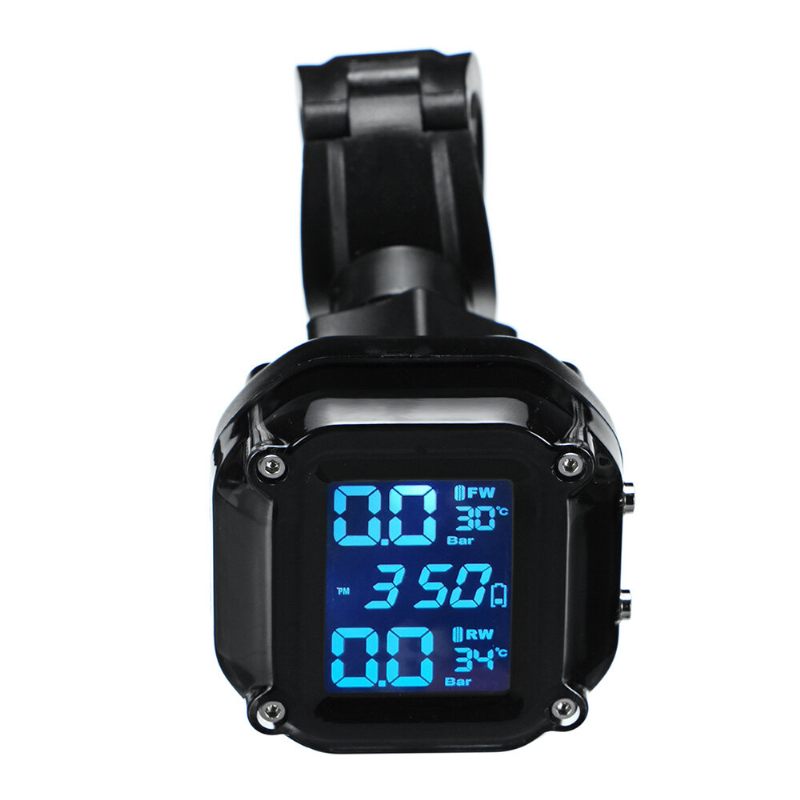 An-11 Sustav Nadzora Tlaka U Gumama Motocikla Zaštita Od Sunca Lcd Zaslon U Stvarnom Vremenu 2 Vanjski Wi Senzor Motor Tpms