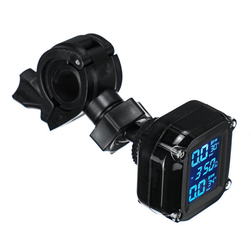An-11 Sustav Nadzora Tlaka U Gumama Motocikla Zaštita Od Sunca Lcd Zaslon U Stvarnom Vremenu 2 Vanjski Wi Senzor Motor Tpms