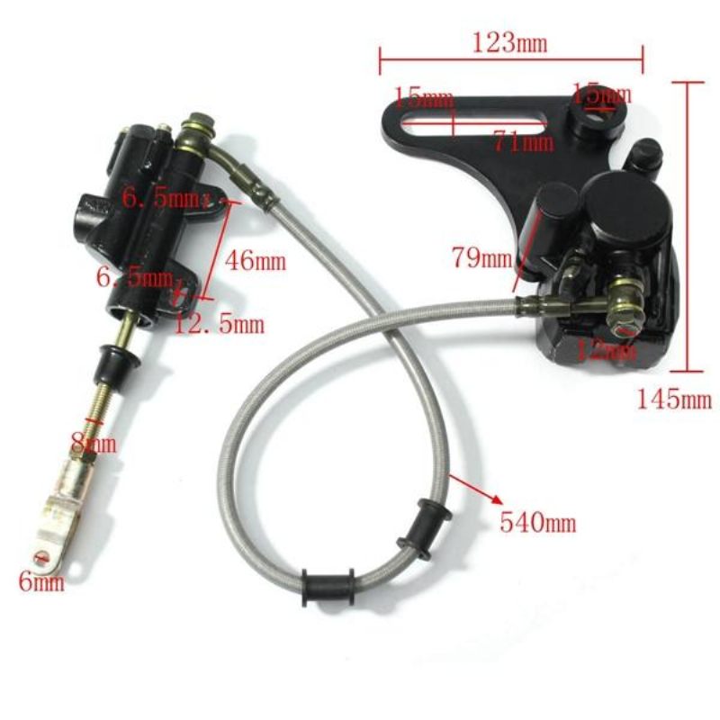 Jastučić Čeljusti Sustava Stražnjih Disk Kočnica Za 125cc 140cc Pit Dirt Bike Atv
