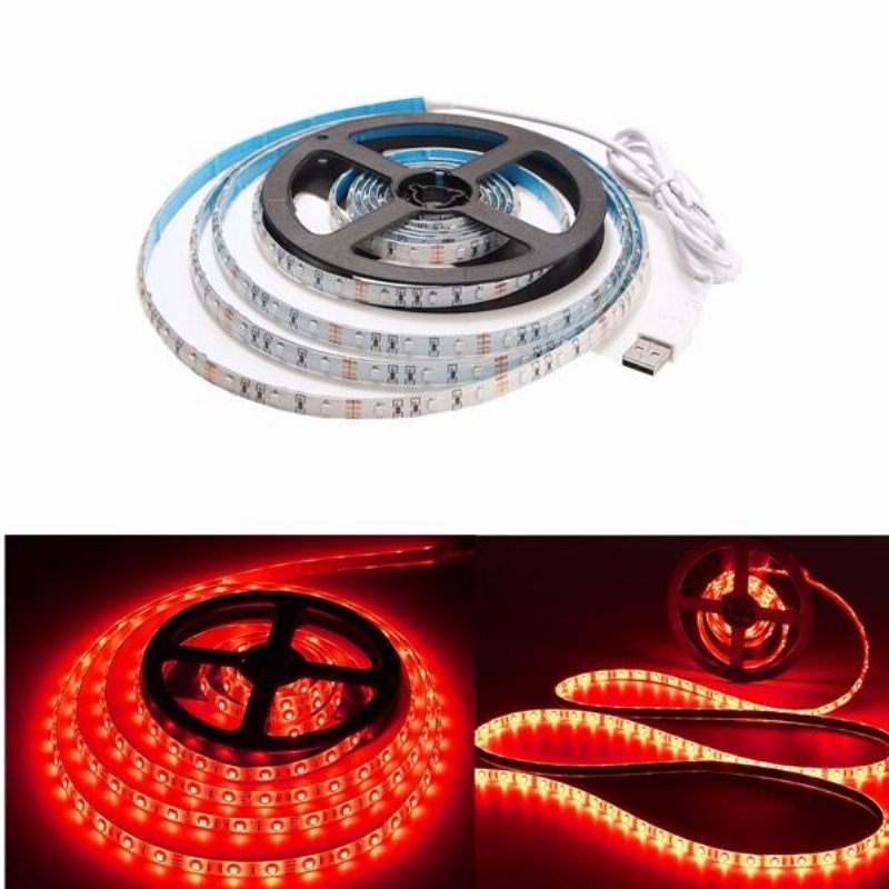 3m Vodootporna Usb Smd3528 Tv Pozadinska Računalna Led Traka Fleksibilno Svjetlo Dc5v