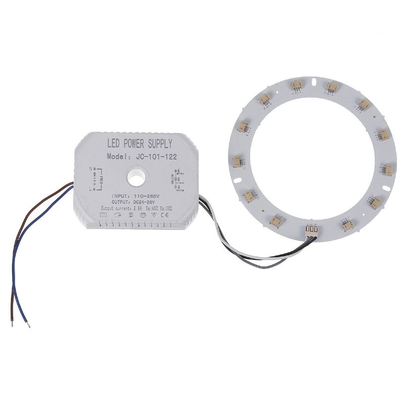 Ac110-220v 10800lm 990led Stropna Svjetiljka Bijelo Svjetlo Daljinski Upravljač Spavaća Soba Salon