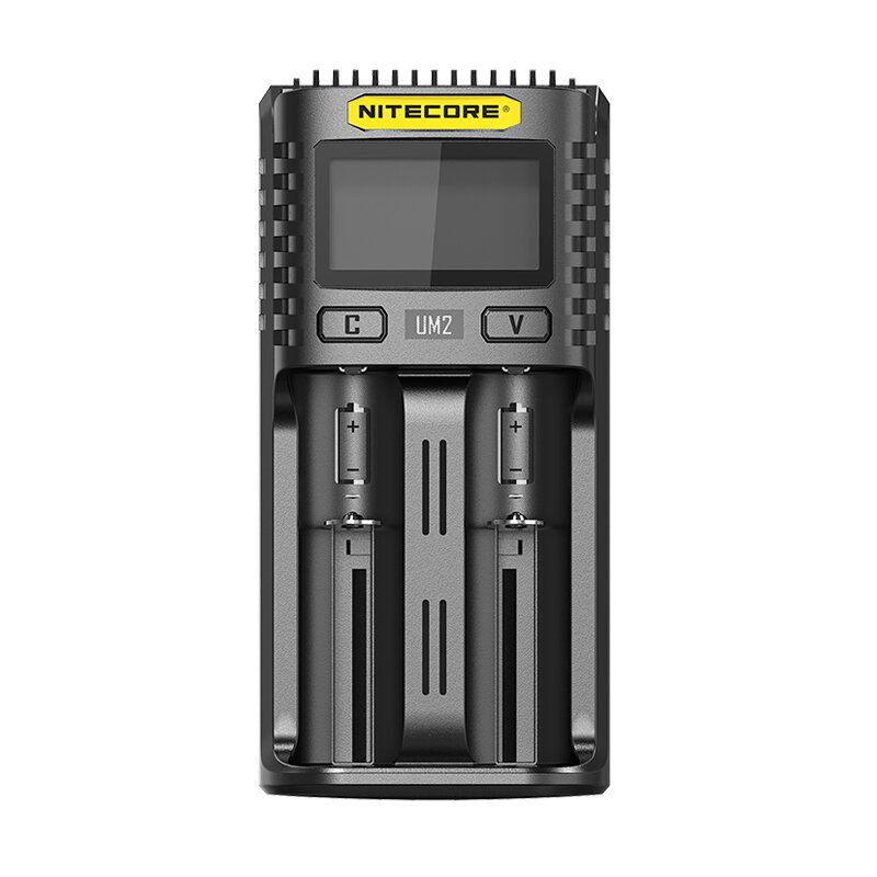 Nitecore Um4/um2 Lcd Zaslon Punjač Za Litijsku Bateriju 4 Utora Usb Punjenje Pametni Brzi Za Baterije