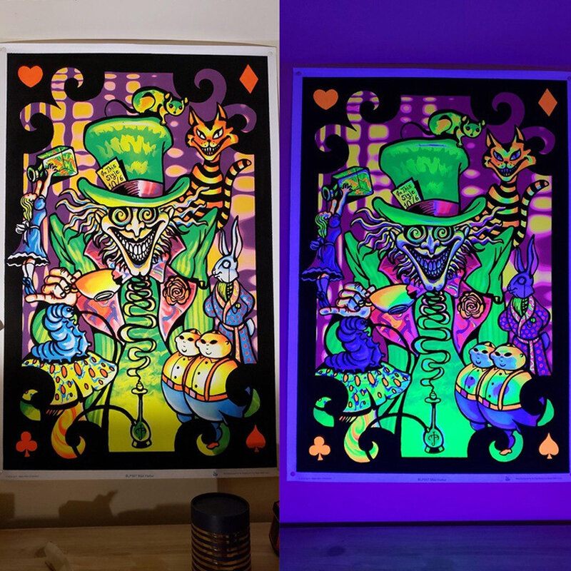 Usb Uv-c Led Crna Svjetiljka Halloween Blacklight Ultraviolet Curing Stain