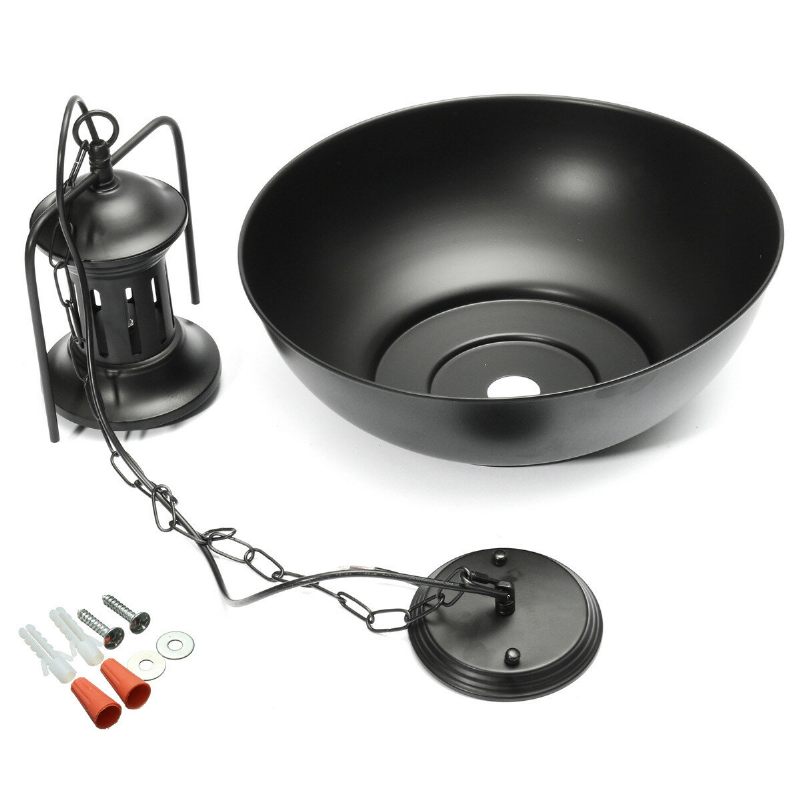 Vintage Retro Industrial Cafe Stropno Rasvjetno Tijelo Sjenilo Lampe Kućni Dekor
