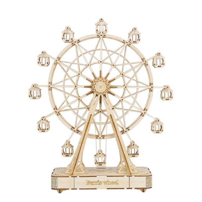 Ferris Wheel 3d Drveni Blokovi Za Sastavljanje Slagalice