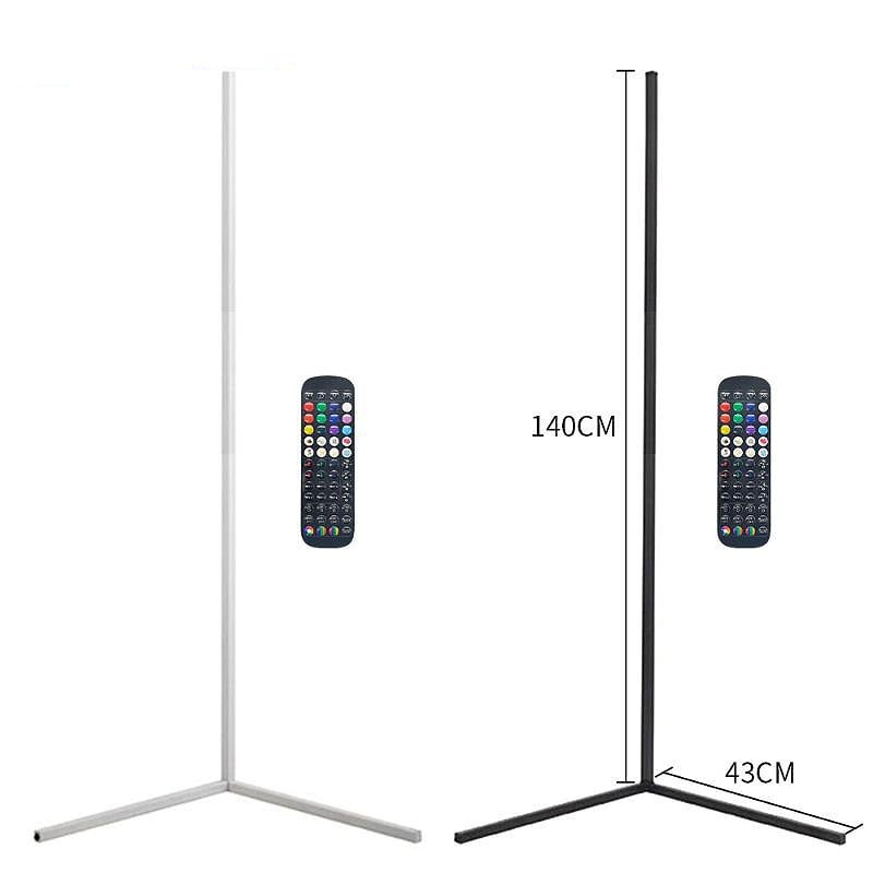 Rgb Led Svjetiljka Nordijska Kutna Podna Ambijentalna Rasvjeta Dnevni Boravak Spavaća Soba