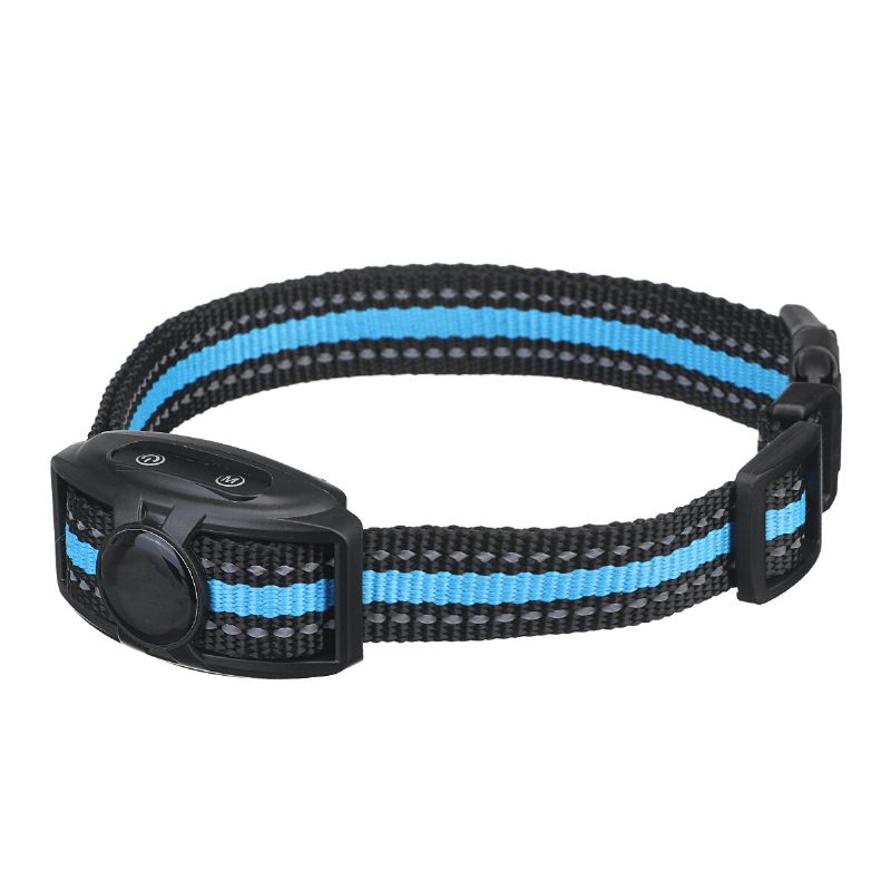 Ogrlica Focuspet Anti Barking Za Dresuru Pasa Bezopasna I Automatska Vibracija U 2 Načina Osjetljivost 5 Ipx7 Vodootporan Prikladno Za Pse Od 6 Do 150 Funti