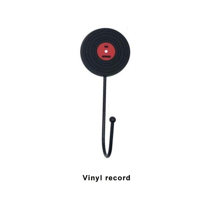 4pcs/3ps/2pcs/1pc Retro Style Kaseto Disk Records Vintage Zid Kuka Za Vrata Za Odjeću Kaput Šešir Torba Ručnik Vješalica