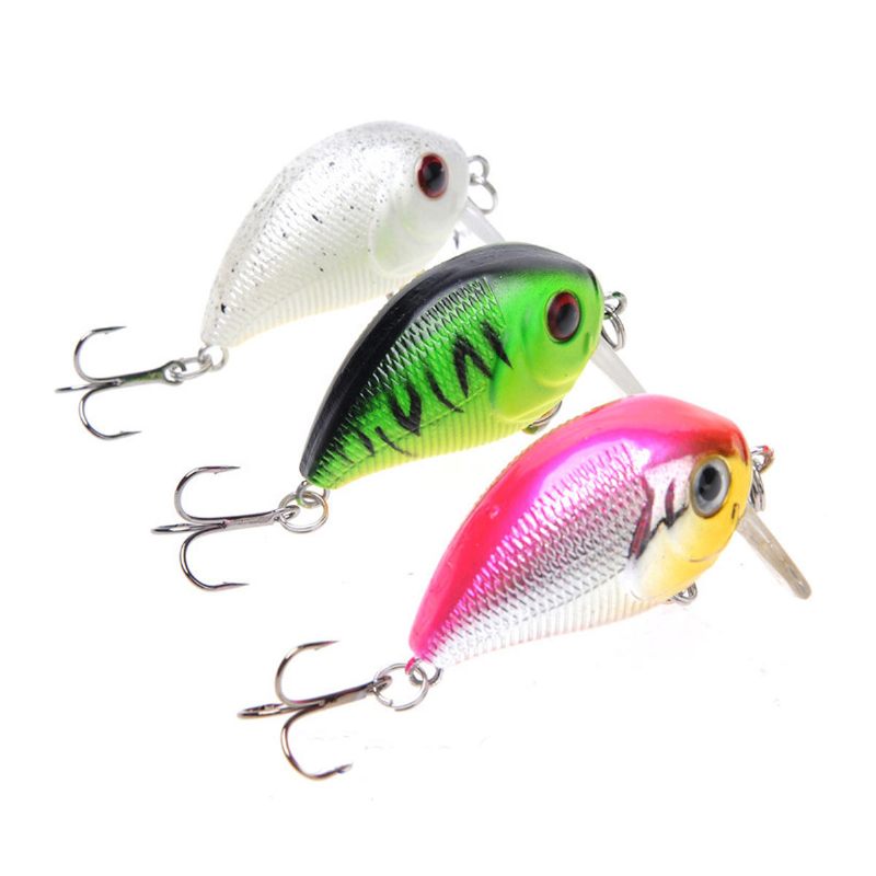 1 Kom 5 cm 8 G Wobbler Fat Crankbait Mamac Za Pecanje Umjetni Bas Tvrdi Pribor Za