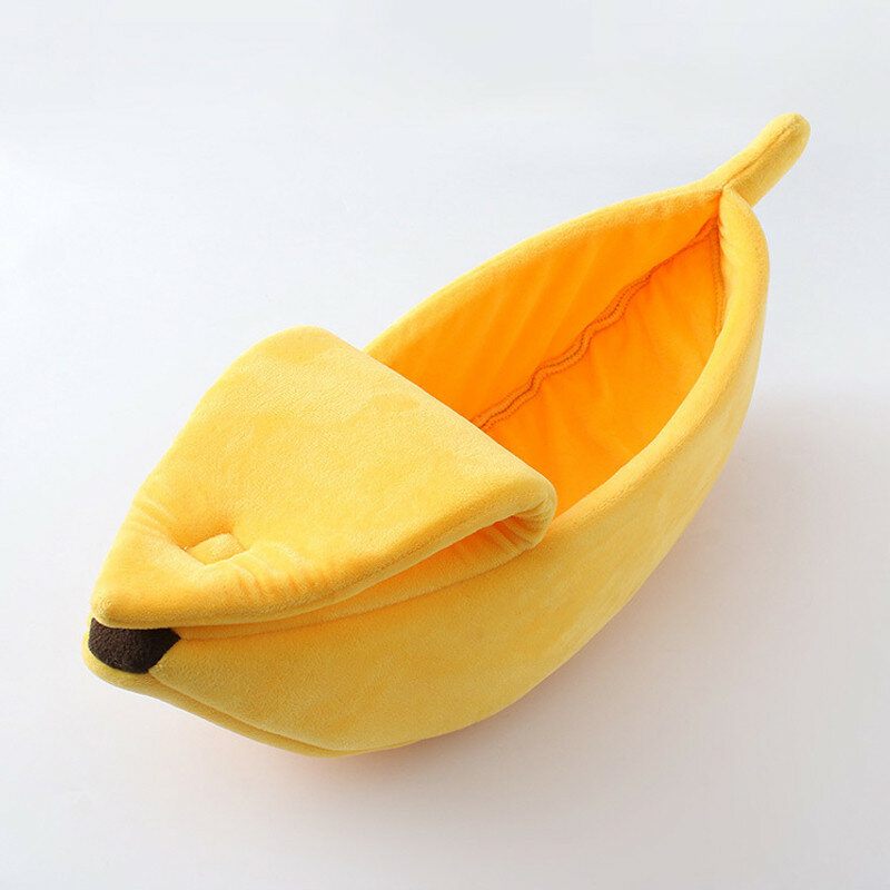 Banana Mačji Krevet Topla Izdržljiva Prijenosna Košara Za Kućne Ljubimce Jastuk Za Pse Potrepštine Za