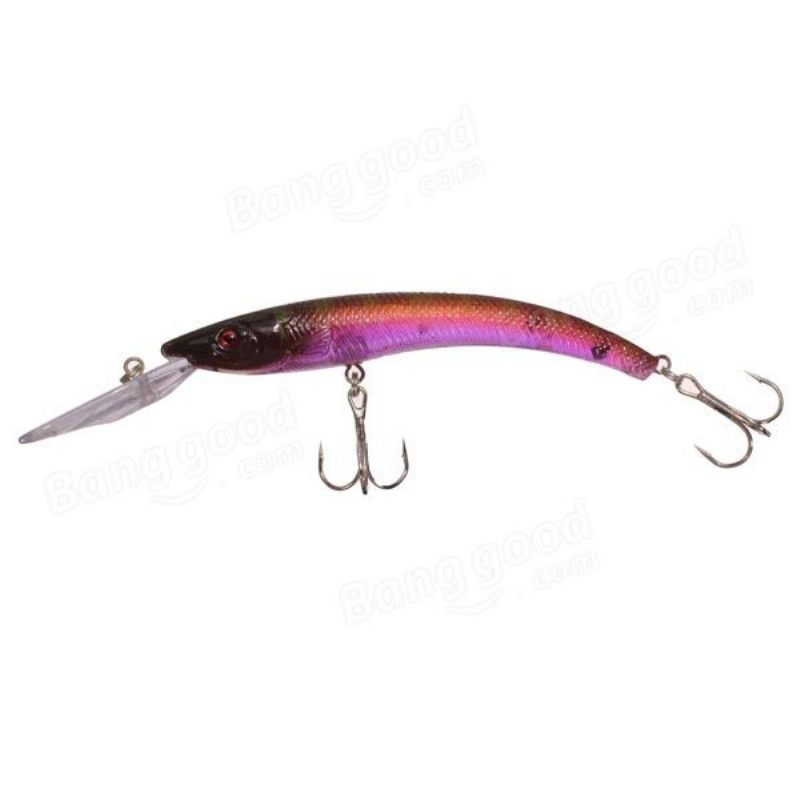 Mamci Za Bas Pecanje Za Ronjenje Za Minnow Trostruke Udice 15.5 cm