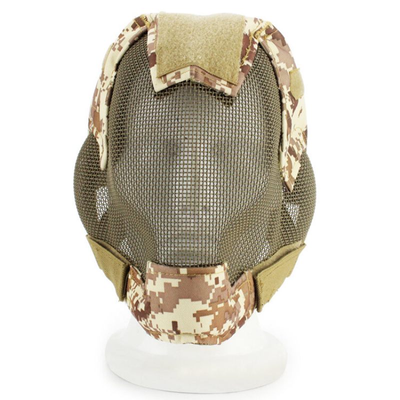 V6 Mrežasta Maska Za Cijelo Lice Prozračna Zaštitna Lovačka Airsoft Taktička Cs Igra Muškarci Ženske Maske Biciklizam Na Otvorenom