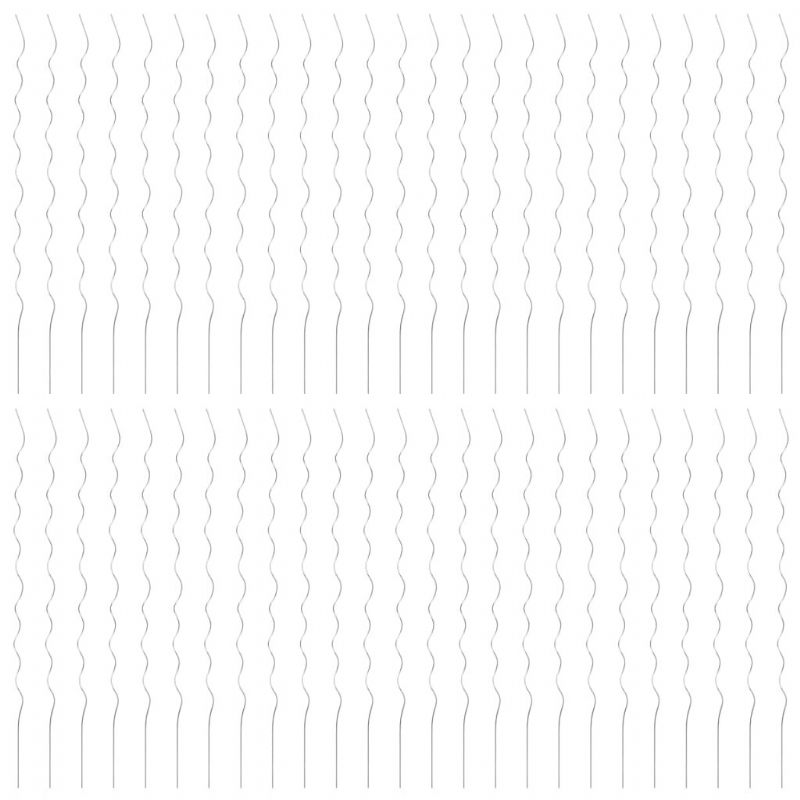 Plantenstok Spirala 170 cm Gegalvaniseerd Staal 50 St